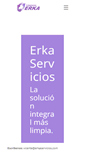 Mobile Screenshot of erkaservicios.com