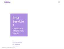 Tablet Screenshot of erkaservicios.com